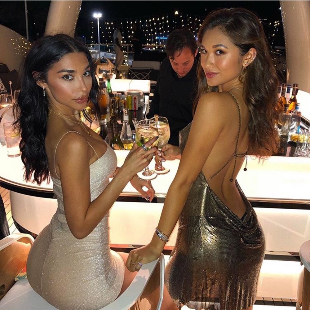 Meshki Shimmer Dress